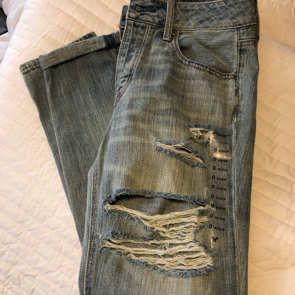 American Eagle girlfriend jeans
